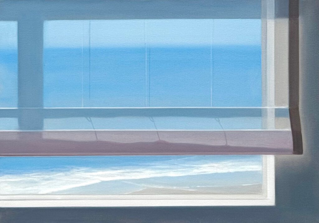 Heidi Palmer, Wide View, Oil on canvas, 18 x 26 inches