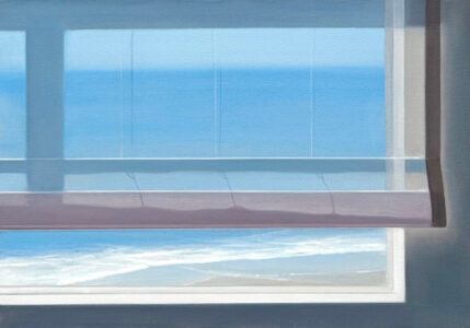 Heidi Palmer, Wide View, Oil on canvas, 18 x 26 inches