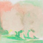 Esteban Vicente, Extatico, 1999 Oil on canvas 52 x 42 ½ inches