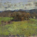 Jon Redmond, The End of Brown, oil on board, 19 x 21 inches