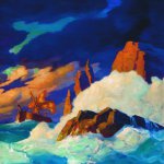 N.C. Wyeth (1882-1945), Storm on the Firth of Clyde, 1921, oil on canvas, 30 x 40 inches