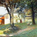 N.C. Wyeth (1882-1945), The Artist's Studio, 1908/1910, oil on canvas, 25 1/4 x 30 1/4 inches