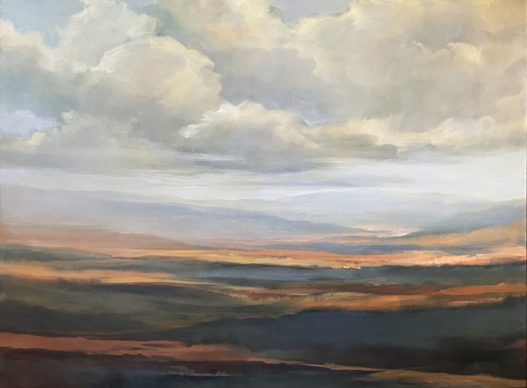 Caroline Adams, Summer, 2026, Oil on canvas, 36 x 48 inches