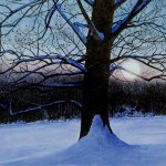 Greg Mort, White Into Blue, 2013, watercolor, 21 x 29 inches