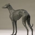 Rikki Morley Saunders, Thistle, bronze, 8 1/2 x 10 x 2 inches