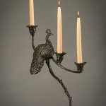 Rikki Morley Saundes, Undercover, 2013, bronze, 14 1/2 x 8 x 19 inches