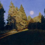 Greg Mort, Slanting Light, 2013, Watercolor, 21 x 29 inches