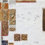 Kay Jackson, Darwin Panel: Bull Trout, 2016, Gold leaf, bole, watercolor and graphite on gessoed panel, 6 x 6 inches