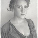 Scott Prior, Nellie, 2008, graphite on paper, 20 x 14 inches