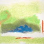 Esteban Vicente (1903 - 2001), Untitled, 1995, mixed media, 25 x 30 inches