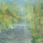 Robert Lewis Reid (1862-1929), Spring Landscape, oil on canvas, 20 x 24 inches