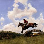 Timothy Barr, Flight, 2014, oil on panel, 16 x 20 inches