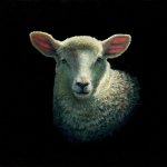 Timothy Barr, Pinky, 2014, oil on panel, 11 x 14 inches