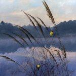 Timothy Barr, Wisps, 2014, oil on panel, 20 x 16 inches