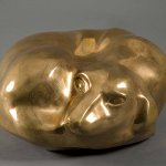 William Zorach (1887 - 1966), Dog Sleeping, 1935, bronze, ed. 5/6, 11 x 6 x 11 1/4 inches