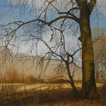 Peter Sculthorpe, Trails End, 2014, oil, 11 x 14 inches