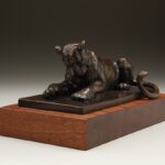 Julia Levitina, Myth, Bronze, 5 x 7 ¾ x 13 ½ inches, Edition of 9