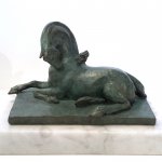 Julia Levitina, Song 3 (Don't Wake Juniper), Bronze, 8 x 5 x 5 ¾ inches, Edition of 8