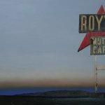 Francis Di Fronzo, Nobody's Home (Part 1), 2014, Oil over watercolor and gouache on panel, 31 x 50 inches