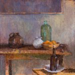 Michael Doyle, Autumn Still Life, 2014, oil on panel, 30 x 30 inches