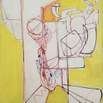 Hans Hofmann (1880 - 1966), Alchimy [sic], 1946, oil on panel, 35 x 30 inches