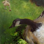 Jamie Wyeth, Former Nestling, 2012, watercolor on archival paper board, 18 1/2 x 12 1/2 inches