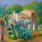 William Glackens (1870 - 1938), Farmhouse, South of France, 1930, oil on canvas, 24 x 32 inches