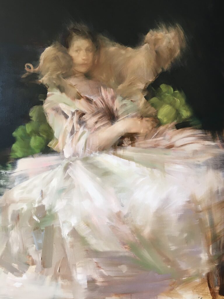 Sarah McRae Morton, Pip (SOLD), 2021, Oil on panel, 30 x 40 inches