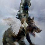 Sarah McRae Morton, The Invention of Hope, 2018, Oil on linen, 40 x 60 inches