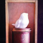 Jon Mort, Porcelain Song, 2015, colored pencil on bristol board, 18 x 11 inches