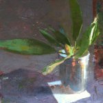 Jon Redmond, Rhododendron Bud, 2015, 10 x 10 inches