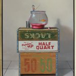 Robert C. Jackson, Fisherboy, oil on linen, 40 x 30 inches