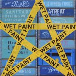 Robert C. Jackson, Star, oil on linen, 36 x 36 inches