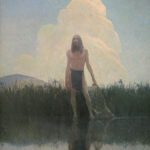 N.C. Wyeth (1882-1945), Summer, Illustration for "The Moods" by George T. Marsh, 1909, oil on canvas, 34 x 30 1/4 inches