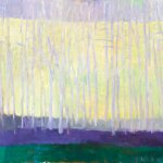 Wolf Kahn, Lemon Pines (SOLD), 2001, 32 x 42 inches