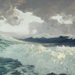 Frederick Waugh, The Ocean, oil on canvas, 39 1/2 x 39 1/2 inches
