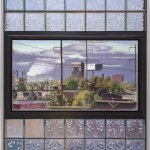 John Moore, Bridge Street, 2016, oil on canvas, 50 x 42 inches