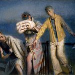 Paul Fenniak, Excursion, 2013, oil on canvas, 22 30 inches