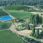 Sandra Mendelsohn Rubin, Irrigation Pond, 2013, oil on polyester, 4 x 10 inches