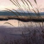 Timothy Barr, Haiku, oil on panel, 30 x 24 inches