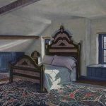 Timothy Barr, The Attic, oil on panel, 12 x 16 inches