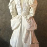 Judith Kudlow, Great Expectations, 2017, oil on canvas, 48 x 30 inches