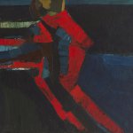 Sol LeWitt, Untitled, 1959, oil on canvas, 36 x 41 1/2 inches