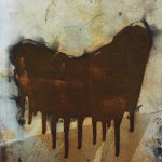 Vicki Vinton, Recline, 2017, combined mediums on board, 20 x 16 inches