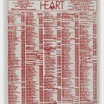 Andy Warhol (1928 - 1987), Valentine's Hearts Ads (Heart Fund), 1983, Synthetic polymer paint and silkscreen ink on canvas, 14 x 11 inches