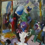 Arthur B. Carles (1882 - 1952), Flowers (Abstract Still-Life), c. 1932, Oil on canvas, 26 x 20 1/4 inches