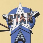 Robert Cottingham ( b. 1935), Star with Notes, 1985, Gouache on paper, 21 1/4 x 21 1/4 inches
