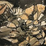 Arthur Dove (1880 - 1946), Woodpile, 1938, Watercolor, 5 x 7 inches