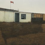 Francis Di Fronzo, Refuge, 2018, oil over watercolor and gouache, 31x41 inches