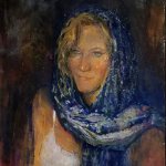 Michael Doyle, Donna, 2018, Oil on canvas, 20 x 24 inches